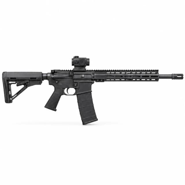 Ruger AR-556 .350 Leg with Vortex Crossfire Red Dot, 16.1 in., 30rd, Black