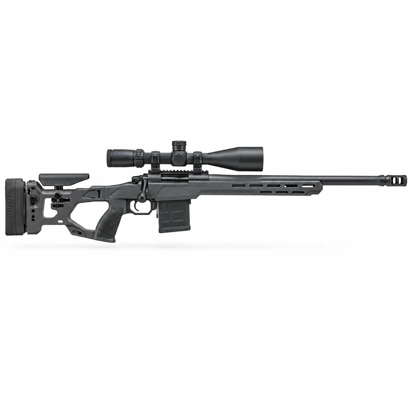 Bergara B-14 HMR 6.5 CM Scope Package, 24 in., 5rd, Black