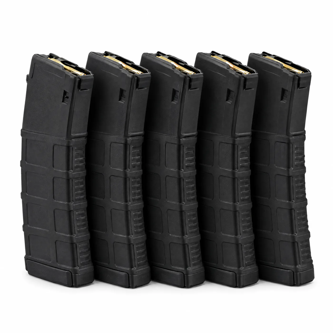 ProMag Standard 30rd Magazine for AR-15, 5.56, Black, 5-Pack