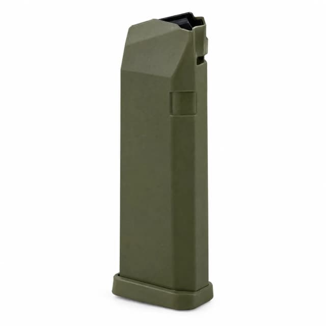 Amend2 Mod-2 15rd Magazine for Glock 19, 9mm, OD Green, 20-Pack