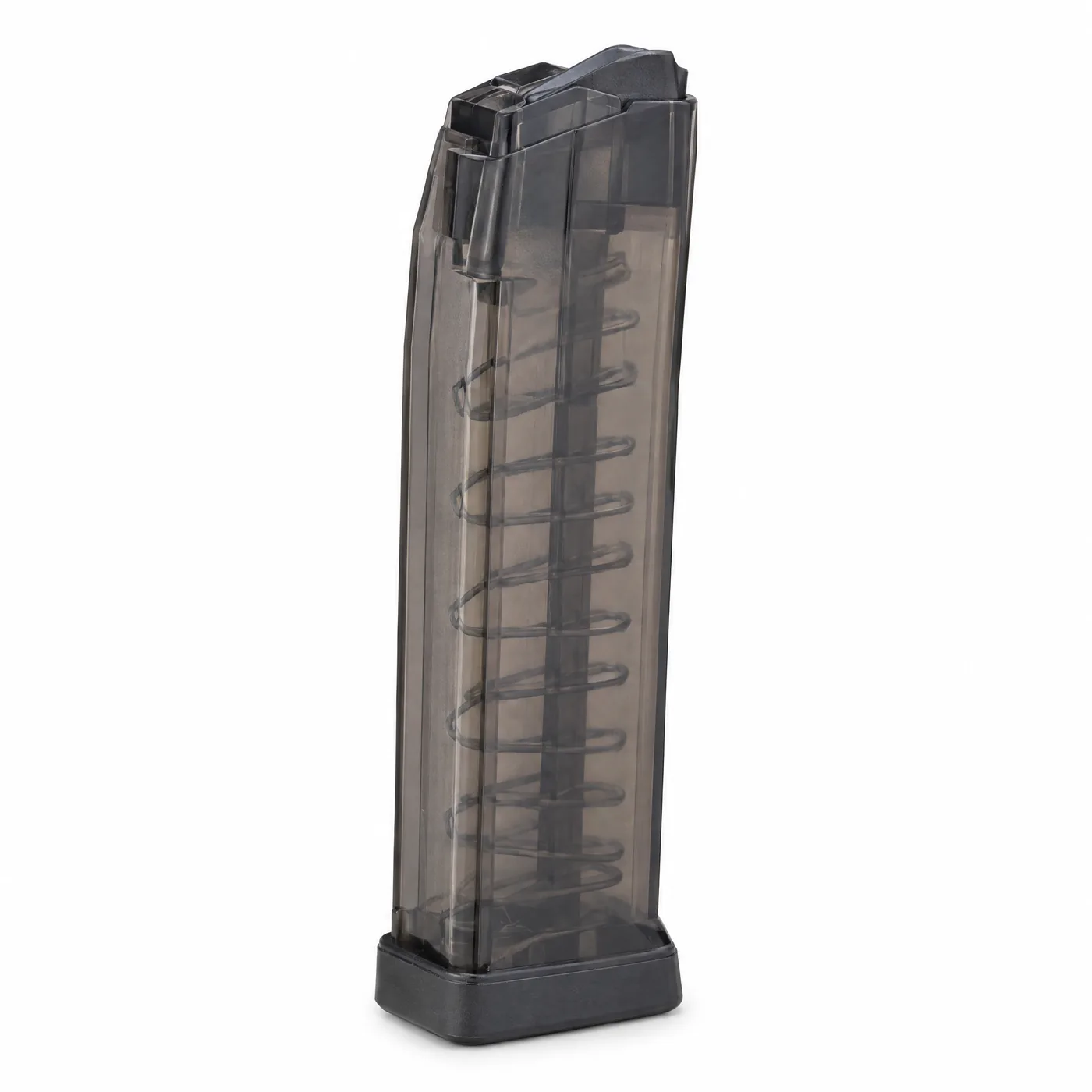 Elite Tactical Systems ETS 15rd Magazine for Glock 19, 9mm, Smoke, 2-Pack