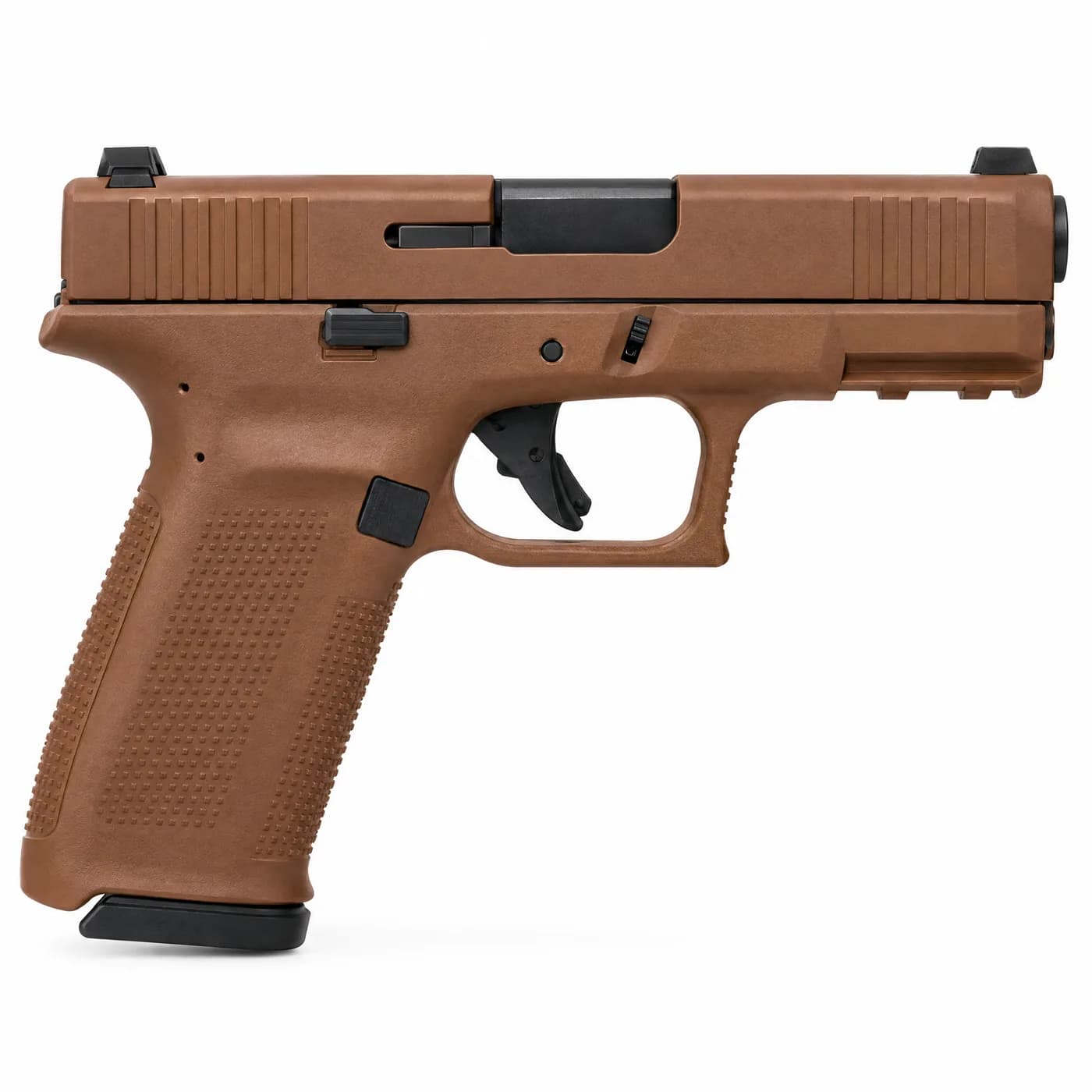 Glock 43X 9mm, 3.41 in., 10rd, Copper Brown Cerakote