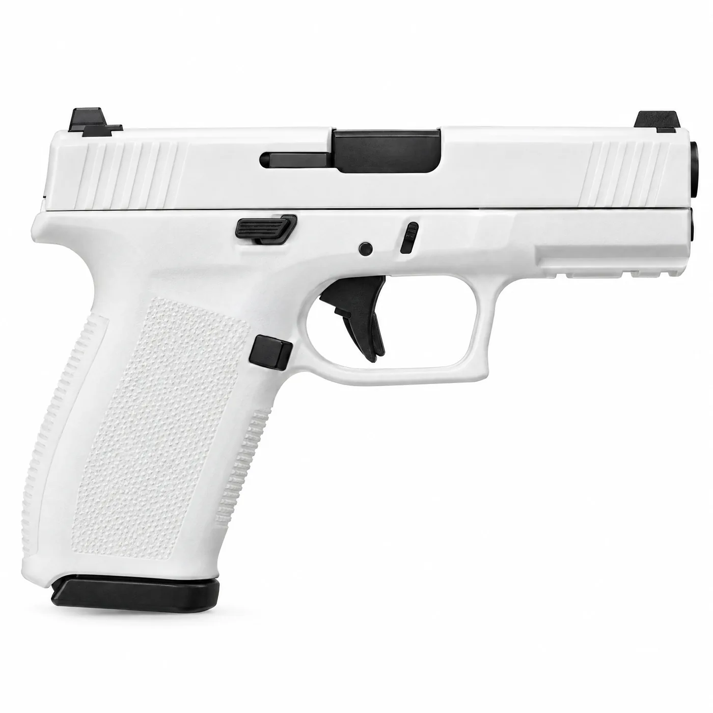 Smith & Wesson M&P9 Shield Plus 9mm, 3.1 in., 13rd, Bright White Cerakote